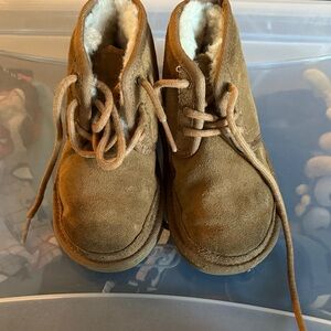 UGG Tan Suede Kids Boots